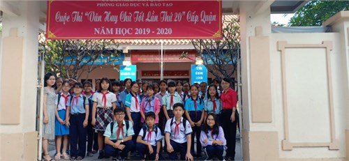 Phòng GDĐT tổ chức cuộc thi  Văn hay Chữ tốt  lần thứ 20 cấp quận tại Nhà Tưởng niệm Bác Hồ vào sáng ngày 15/11/2019